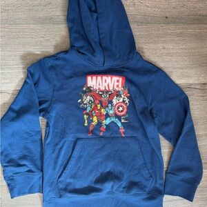 Marvel Deep Blue Fleece Hoodie